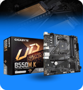 Tarjeta Madre Gigabyte B550M K AMD Socket AM4